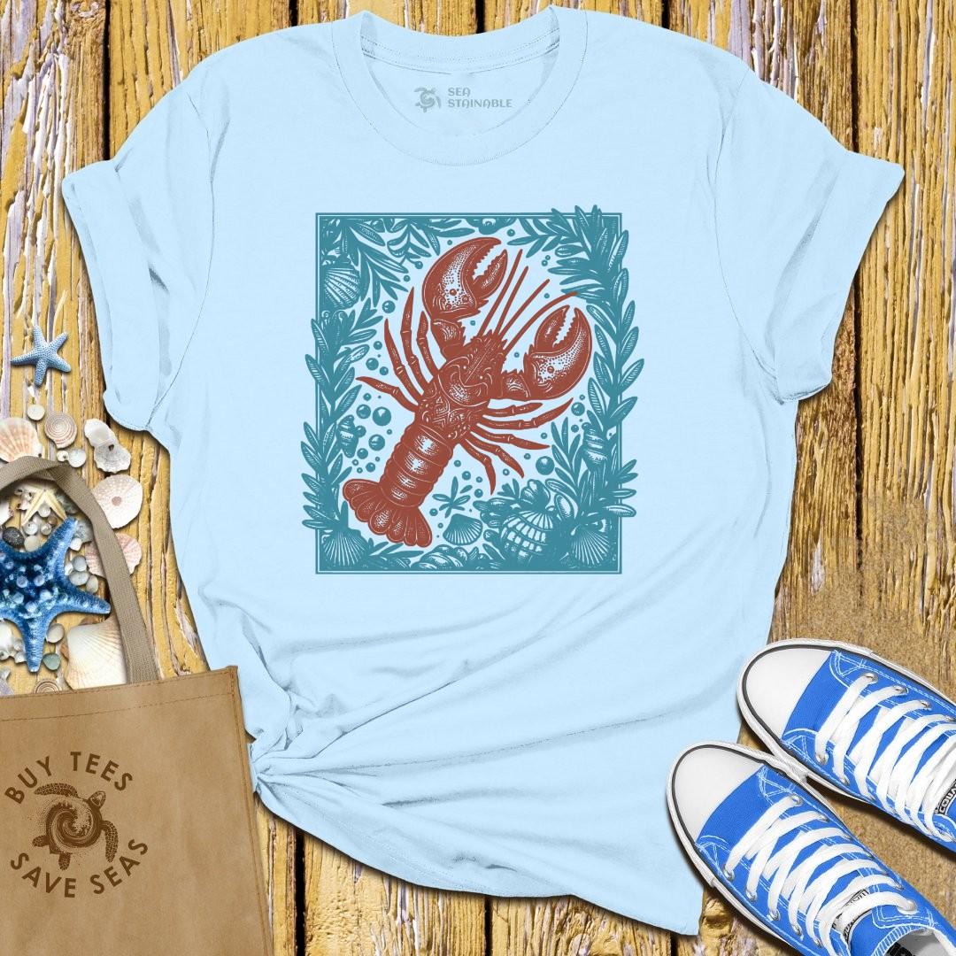 Stylish Light Blue T Shirt