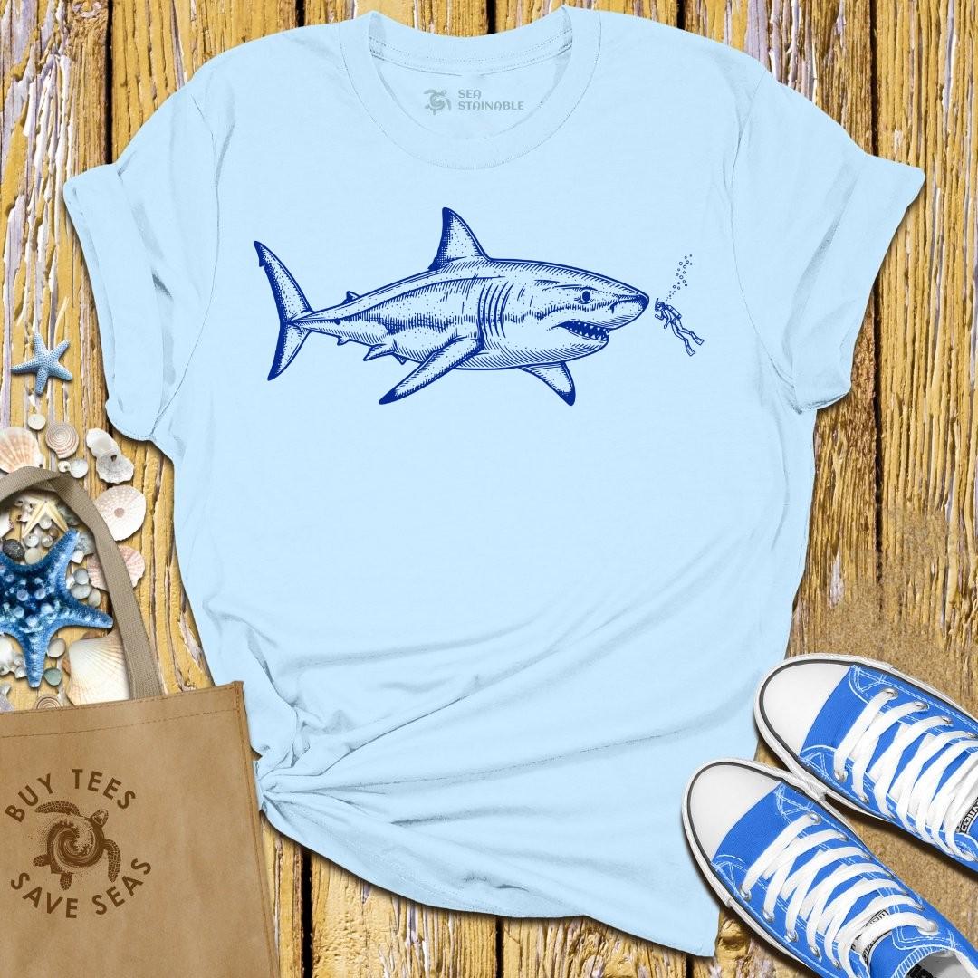 Stylish Light Blue T Shirt
