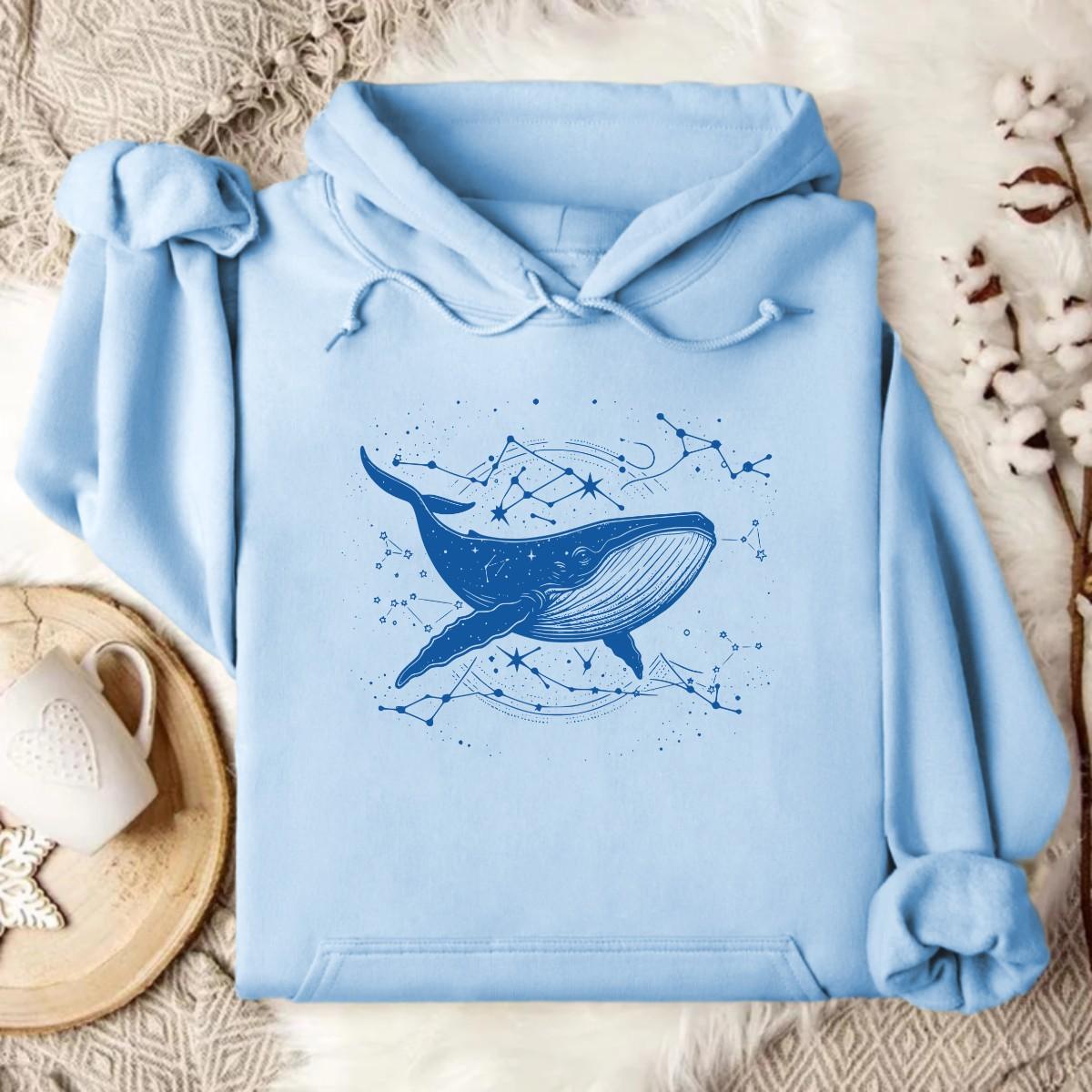 Stylish Light Blue Hoodie