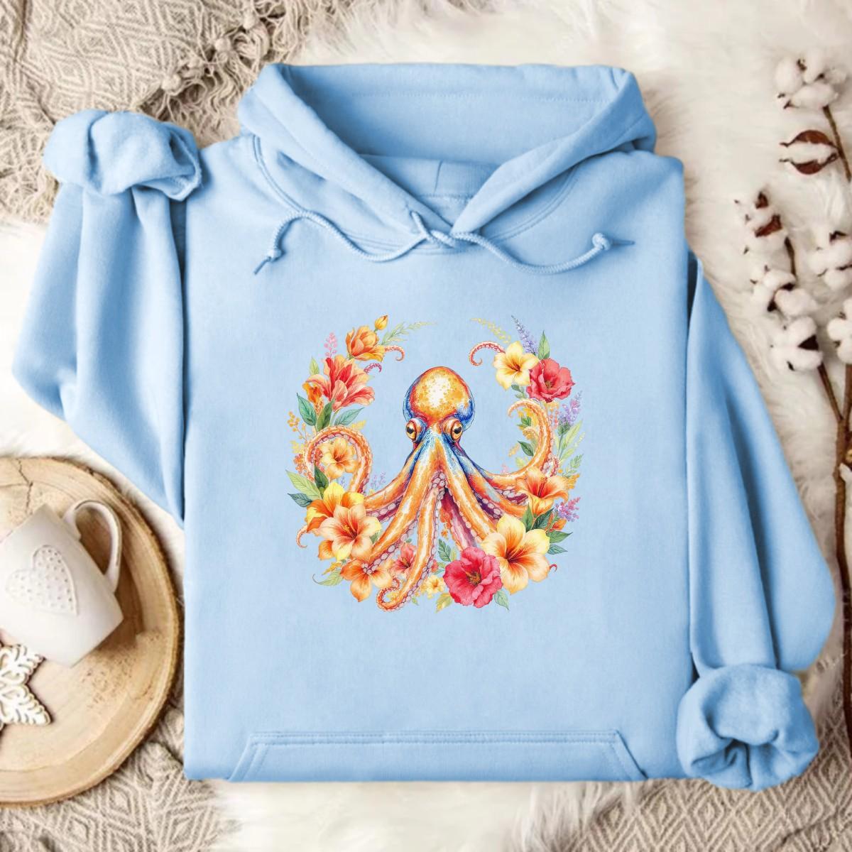 Stylish Light Blue Hoodie