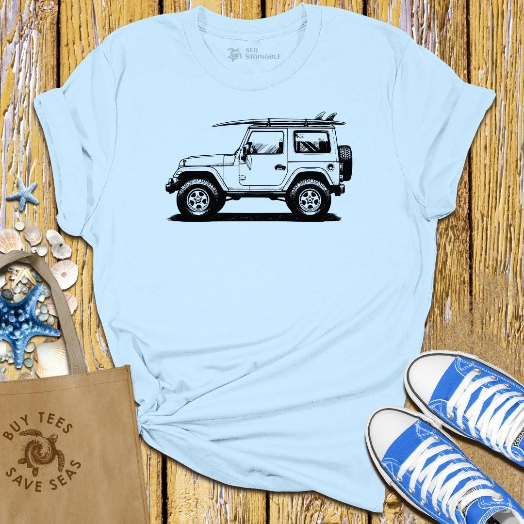 Stylish Light Blue T Shirt