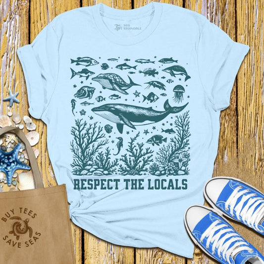 Stylish Light Blue T Shirt