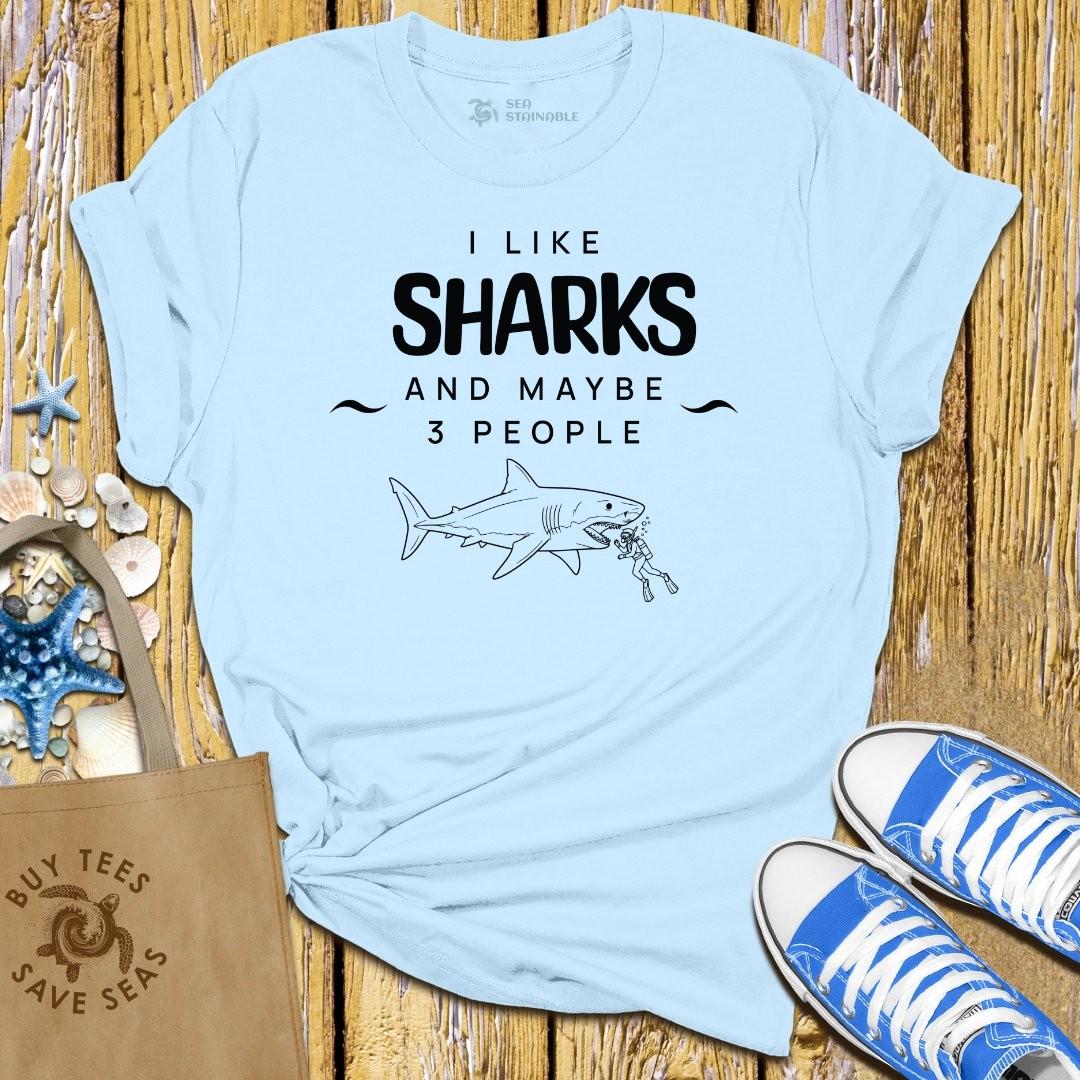 Stylish Light Blue T Shirt
