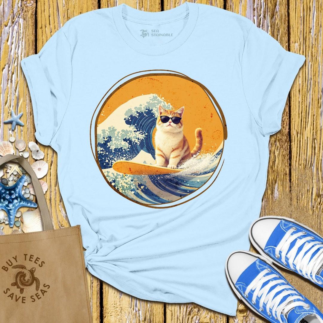 Stylish Light Blue T Shirt
