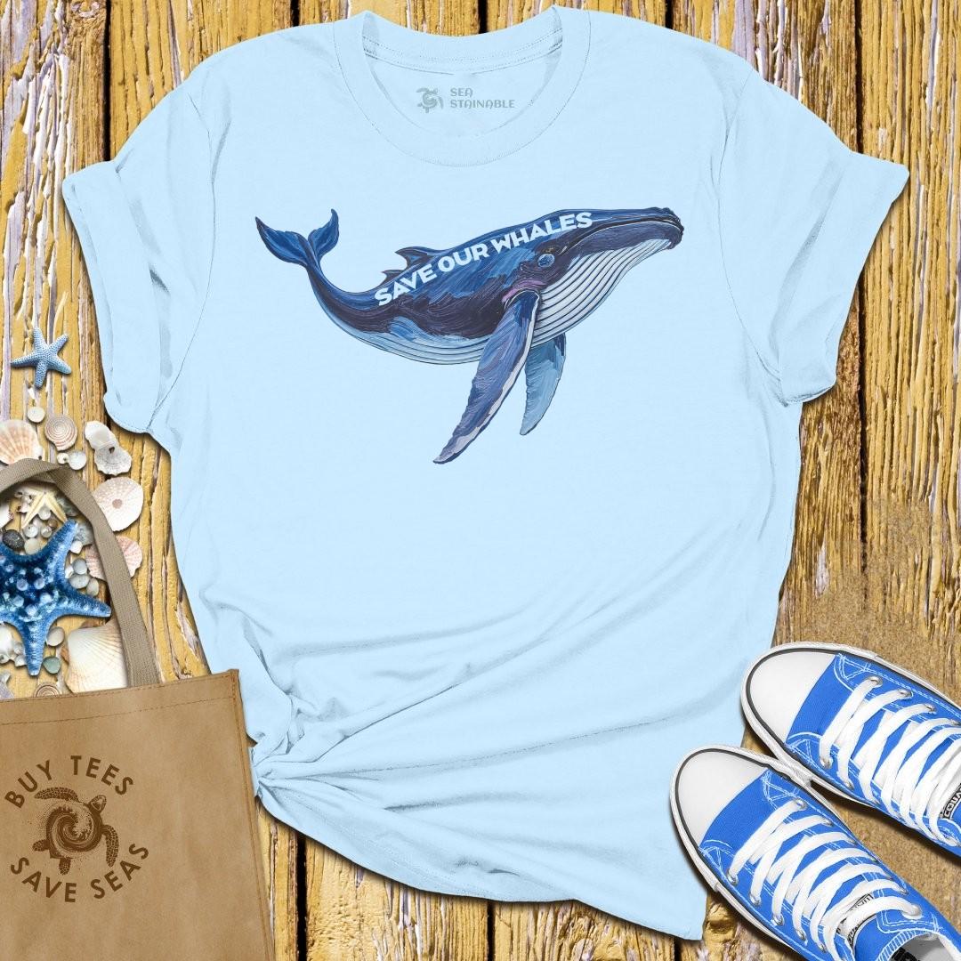 Stylish Light Blue T Shirt