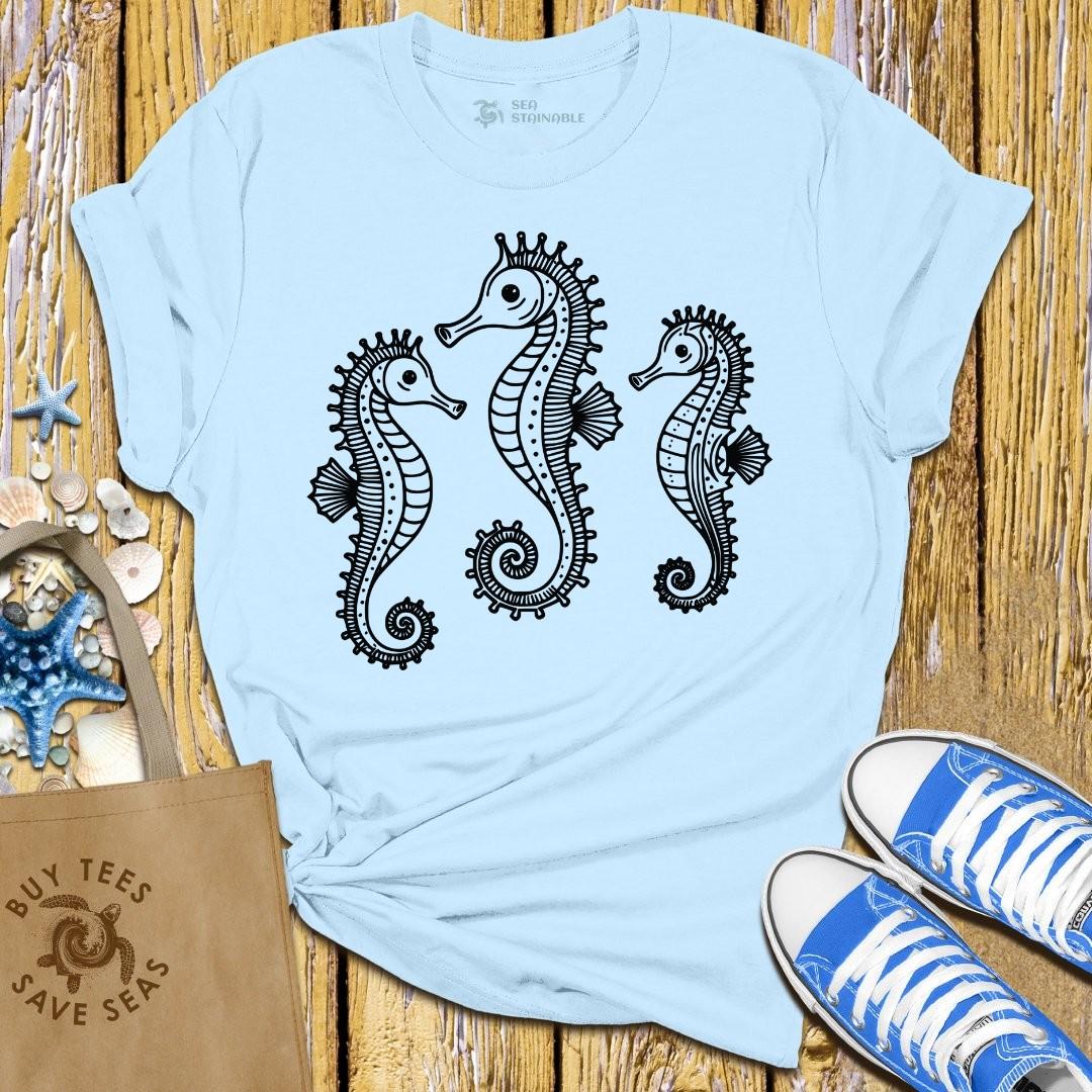 Stylish Light Blue T Shirt