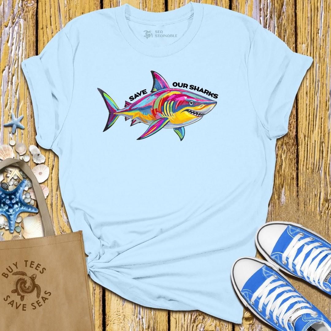 Stylish Light Blue T Shirt