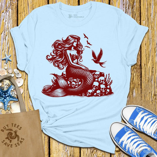 Stylish Light Blue T Shirt