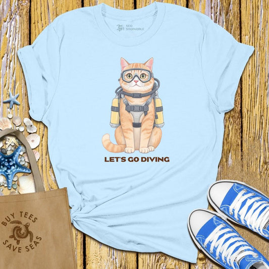 Stylish Light Blue T Shirt