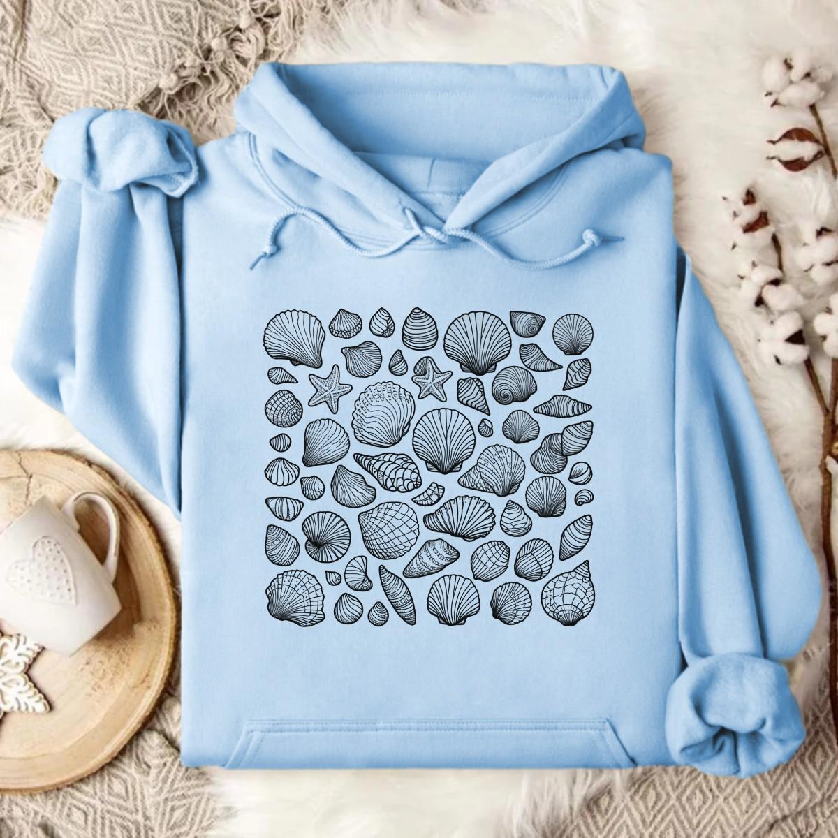 Stylish Light Blue Hoodie