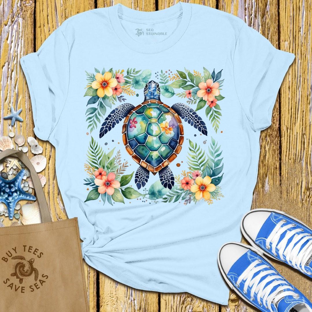 Stylish Light Blue T Shirt