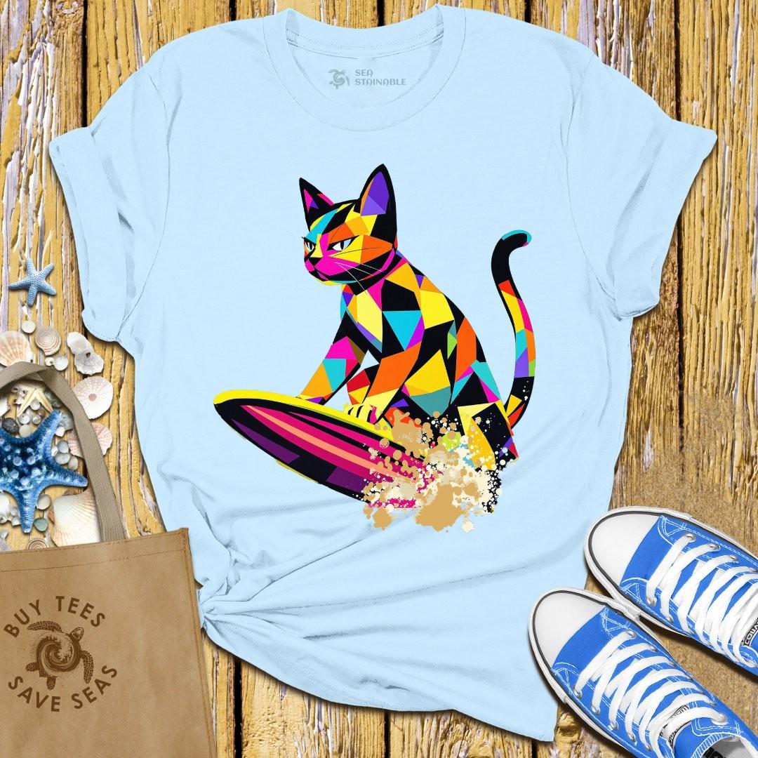 Stylish Light Blue T Shirt