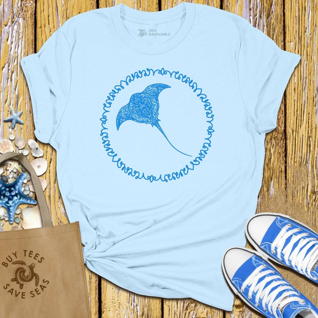 Stylish Light Blue T Shirt