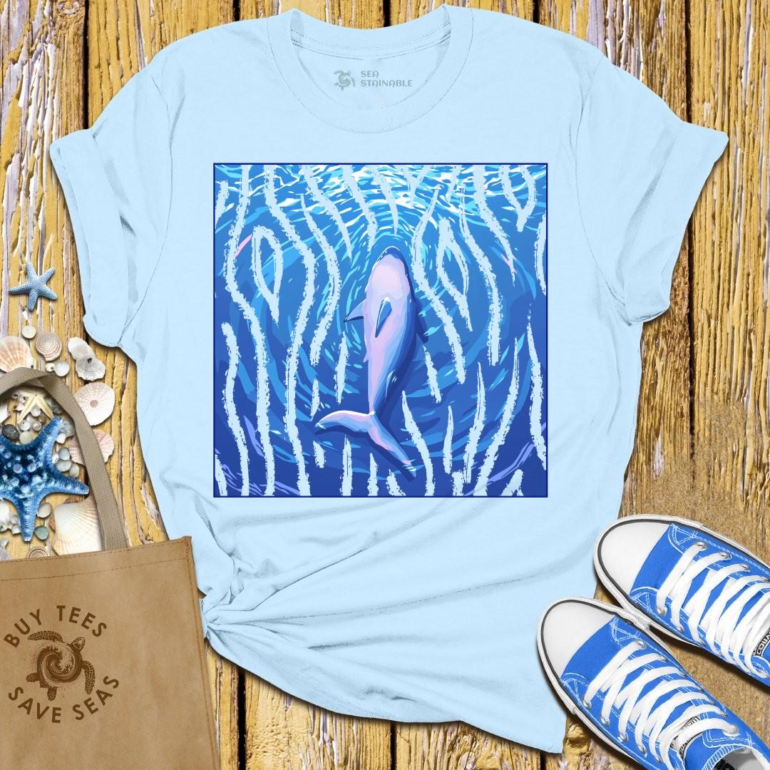 Stylish Light Blue T Shirt