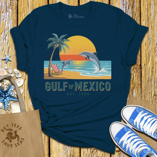 T-Shirt Navy / S Gulf Serenity T Shirt