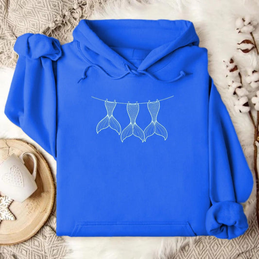 Hoodie Blue / S Mermaid Display Hoodie