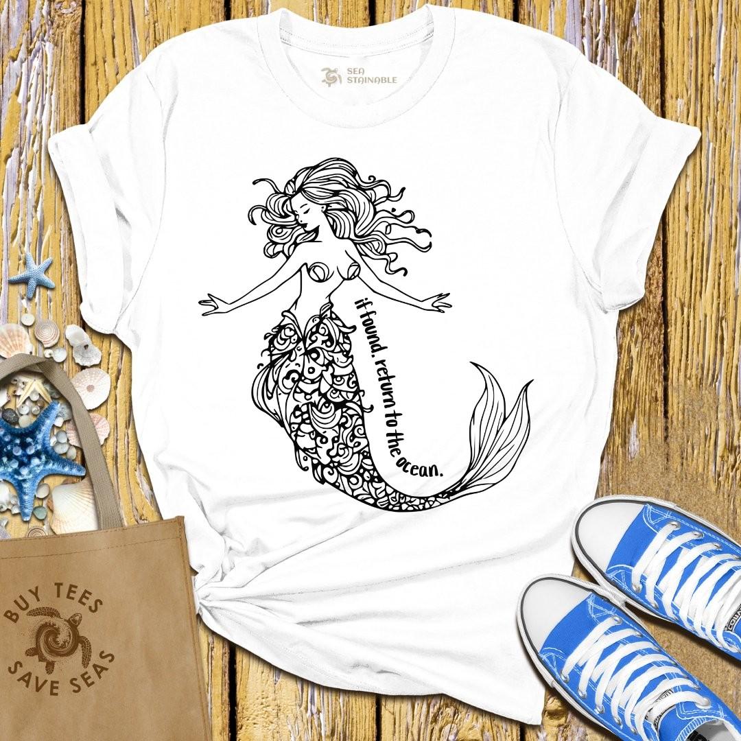 T-Shirt White / S Ocean Calls T Shirt