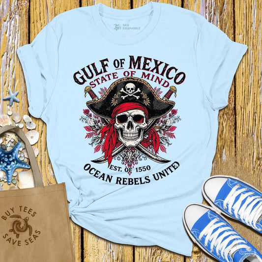 T-Shirt Light Blue / S Pirate Spirit T Shirt