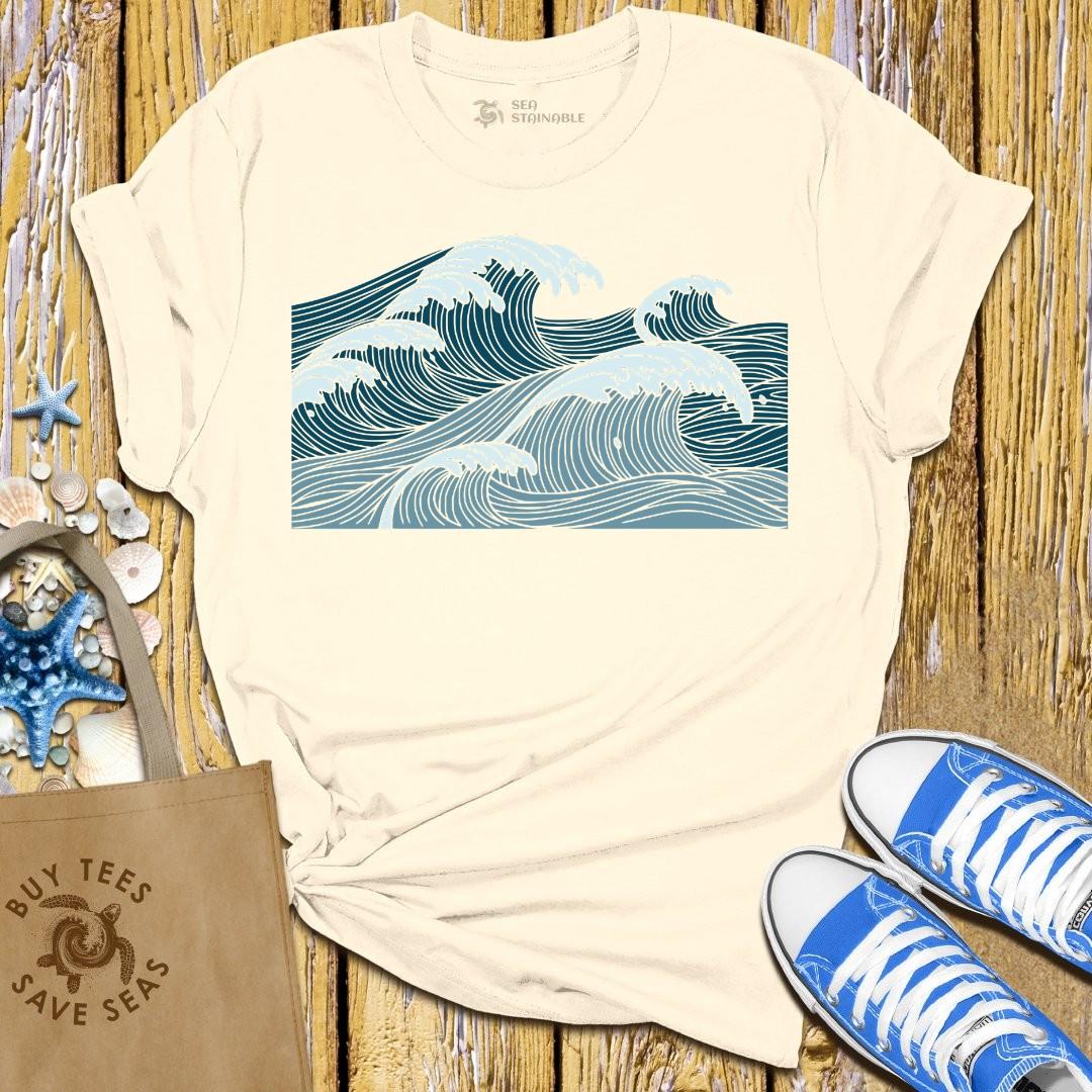T-Shirt Sand / S Stormy Seas T Shirt