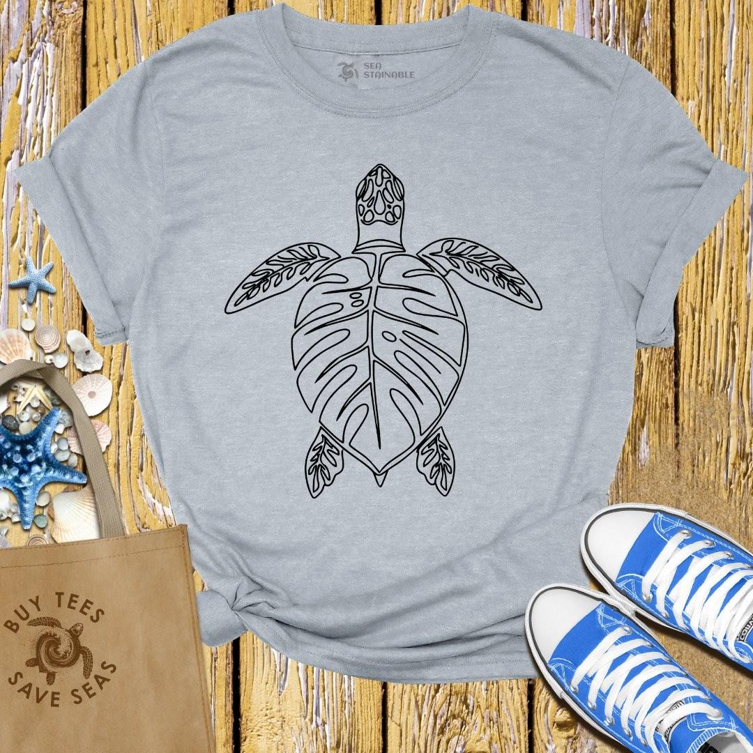T-Shirt Tropical Turtle T Shirt