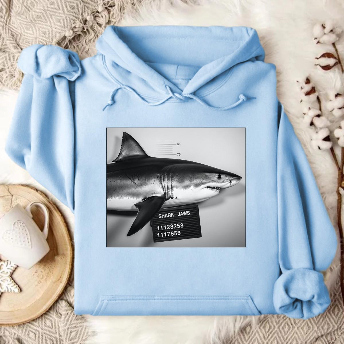 Stylish Light Blue Hoodie