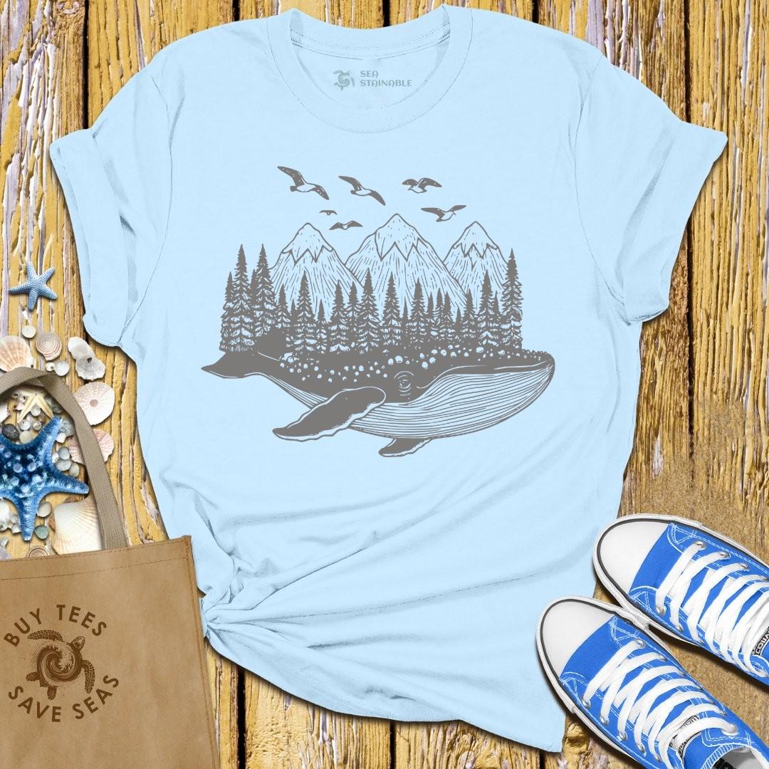 Stylish Light Blue T Shirt