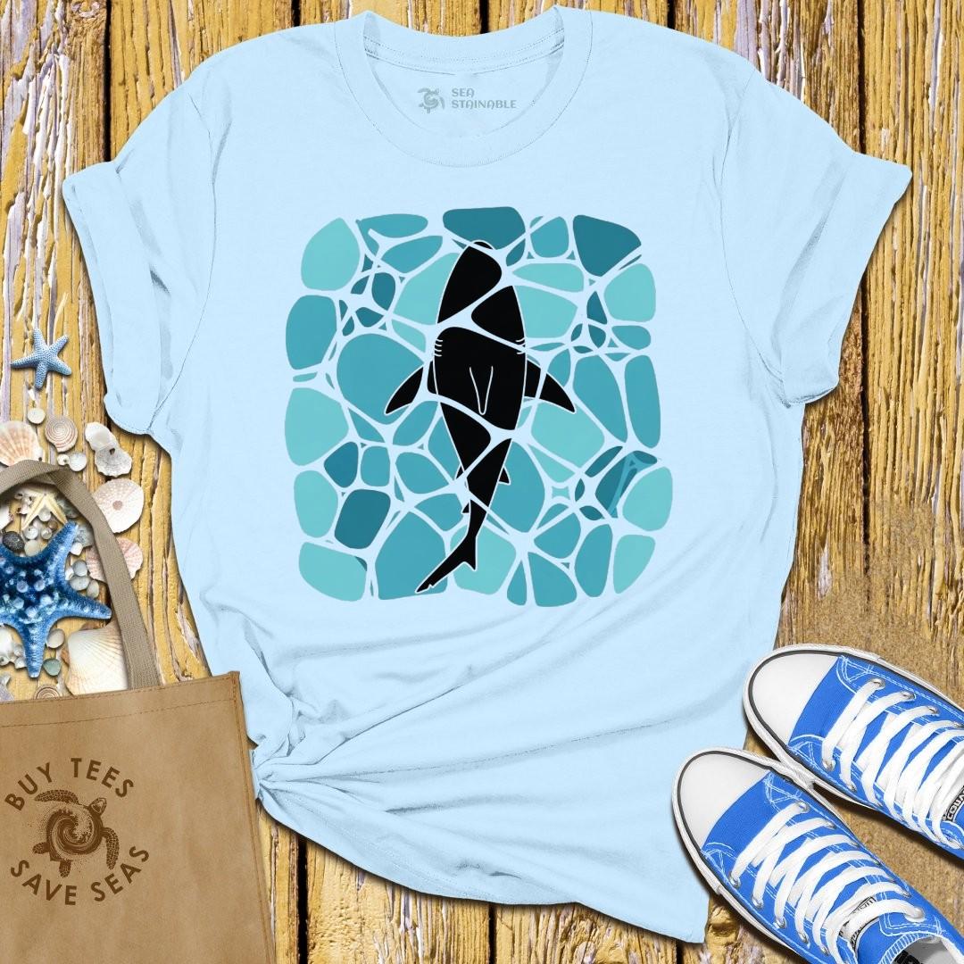 Stylish Light Blue T Shirt