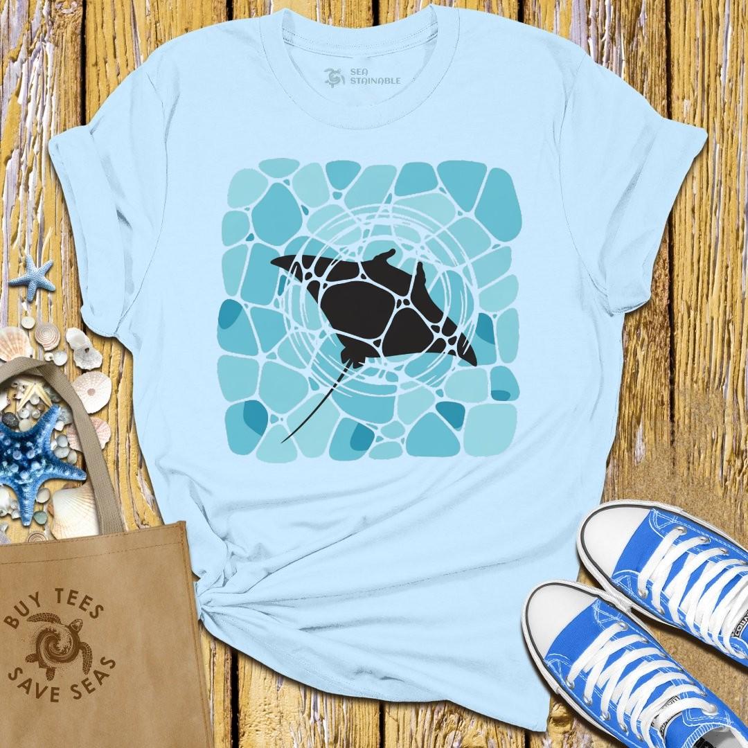 Stylish Light Blue T Shirt