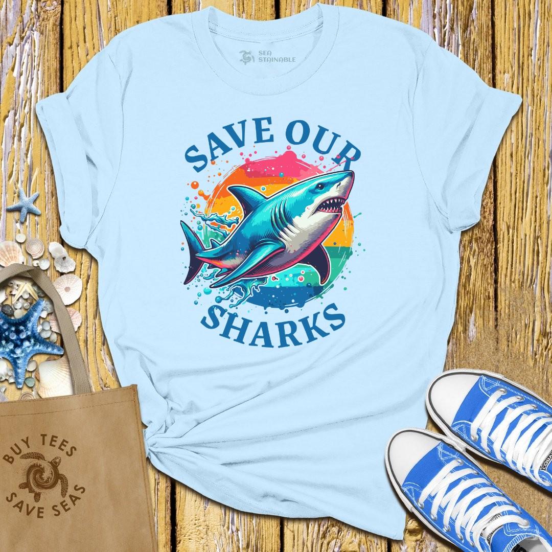 Stylish Light Blue T Shirt