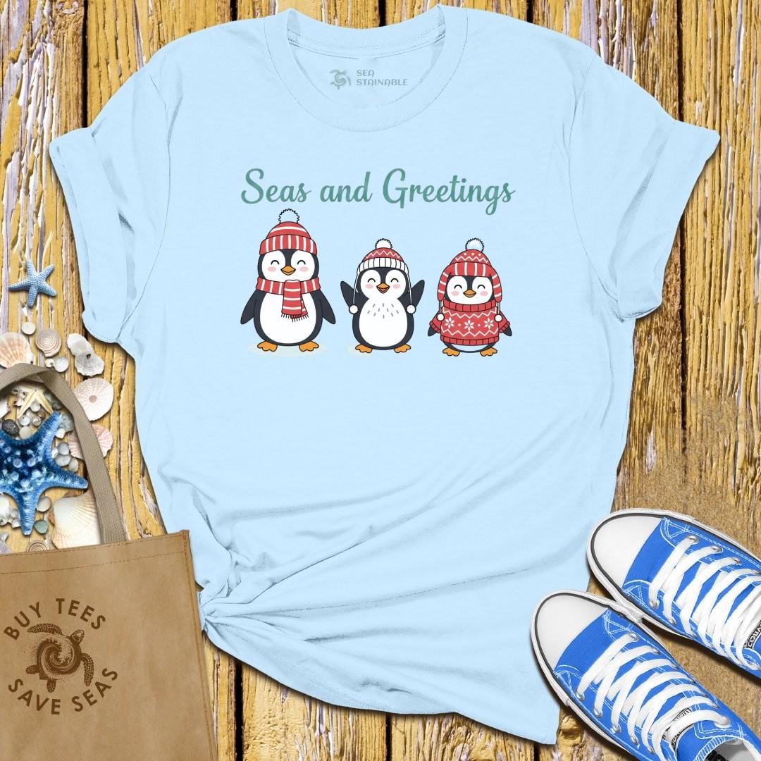 Stylish Light Blue T Shirt