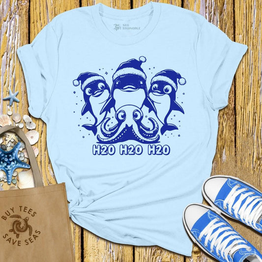 Stylish Light Blue T Shirt