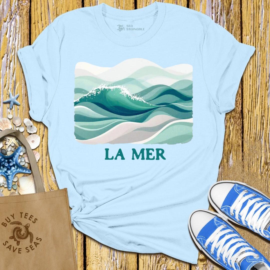 Stylish Light Blue T Shirt