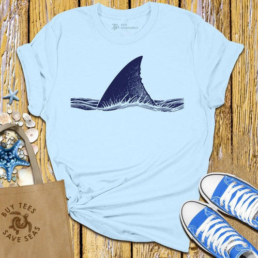Stylish Light Blue T Shirt