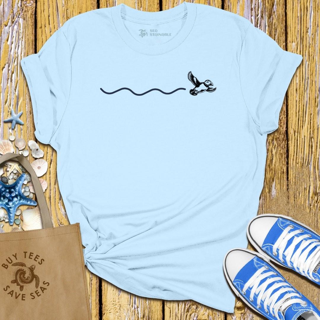 Stylish Light Blue T Shirt