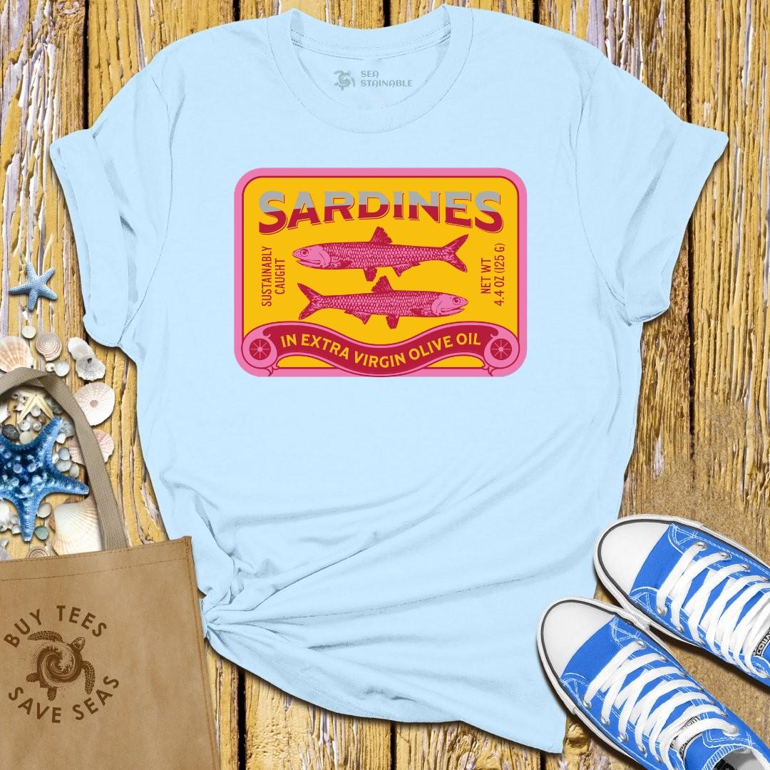 Stylish Light Blue T Shirt