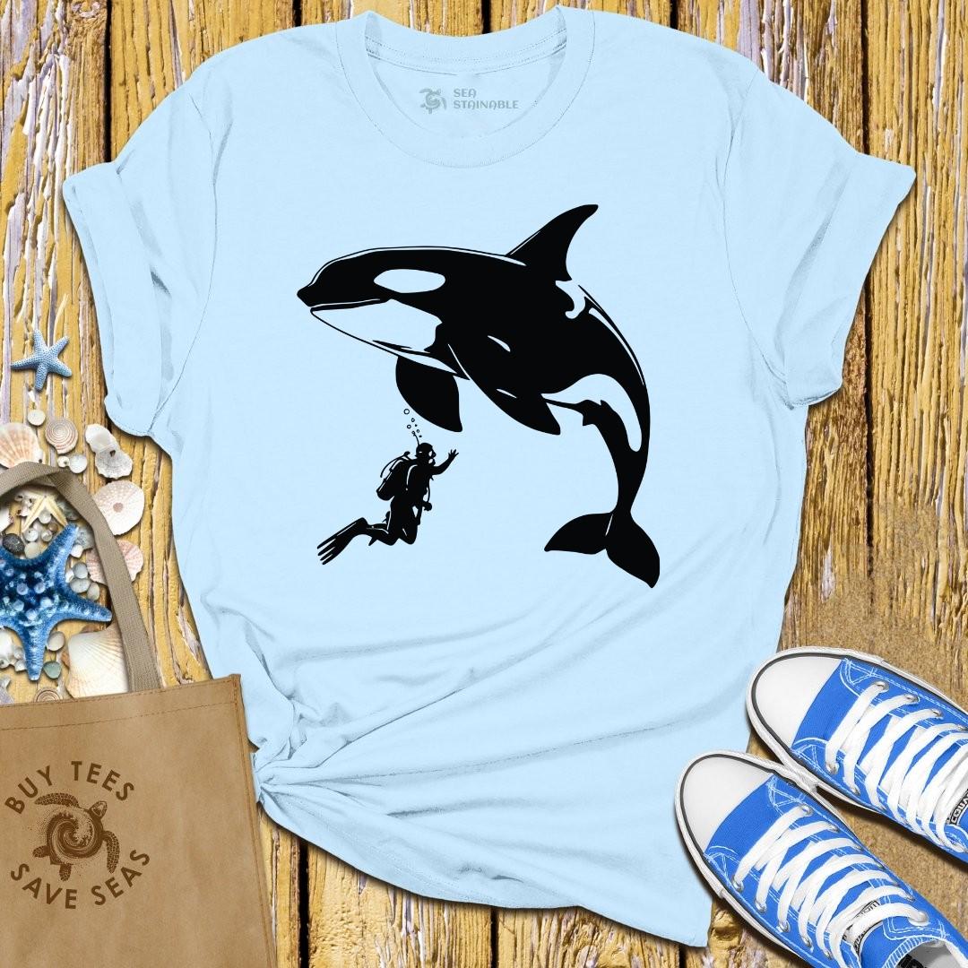 Stylish Light Blue T Shirt