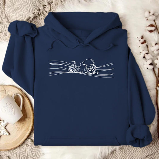 Stylish Navy Hoodie