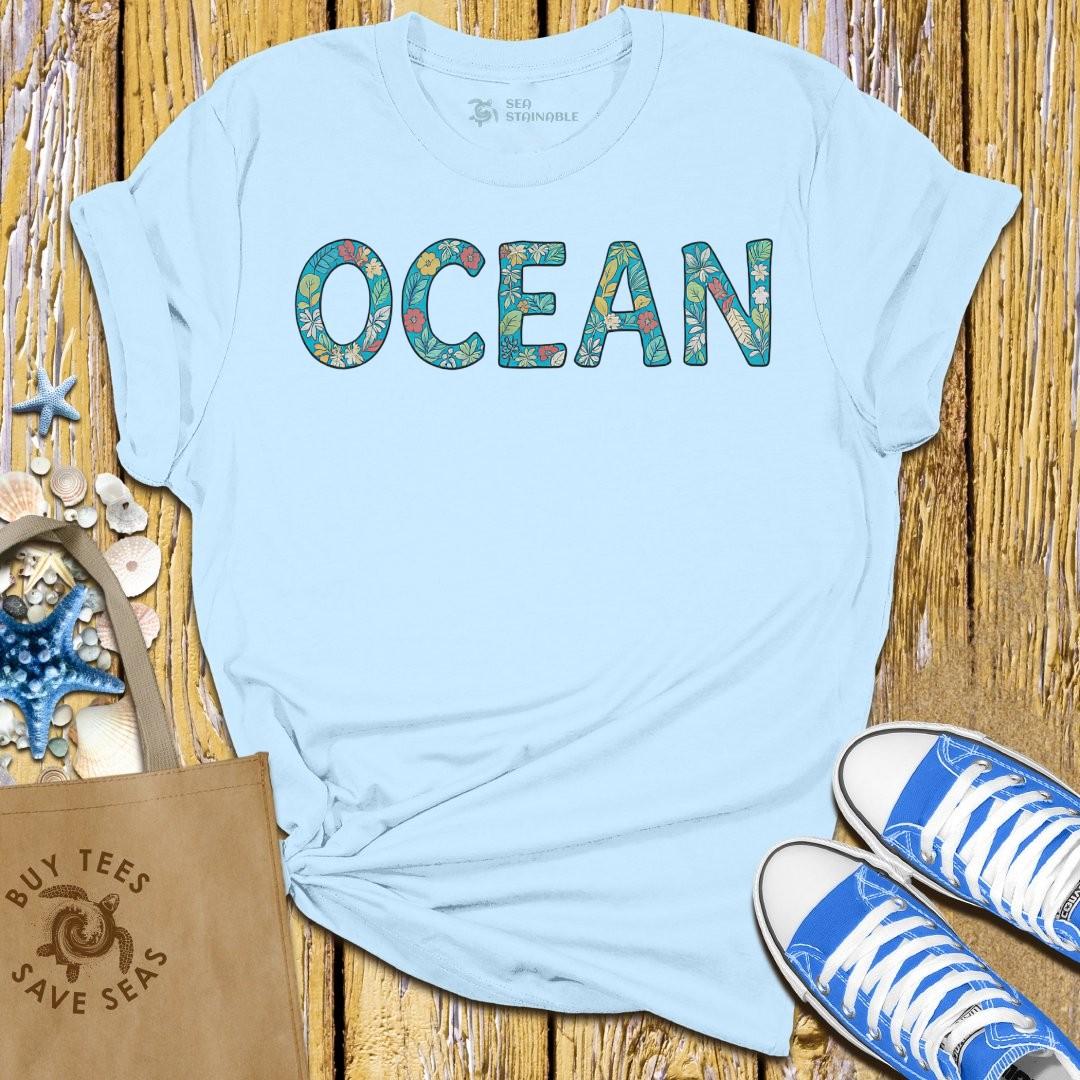 Stylish Light Blue T Shirt