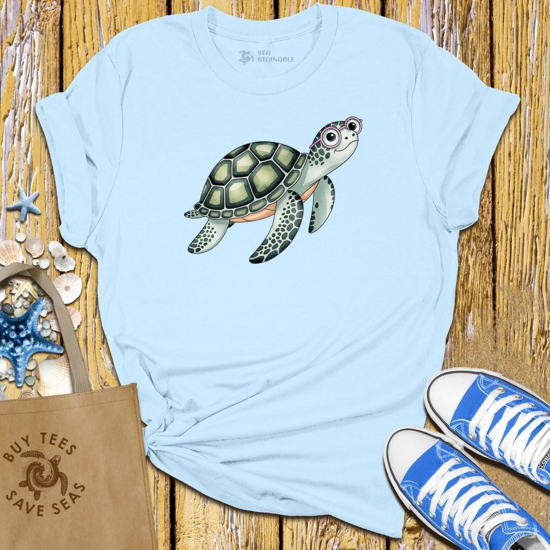 Stylish Light Blue T Shirt