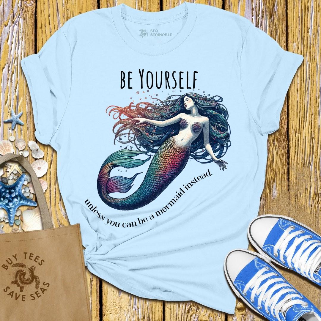 Stylish Light Blue T Shirt