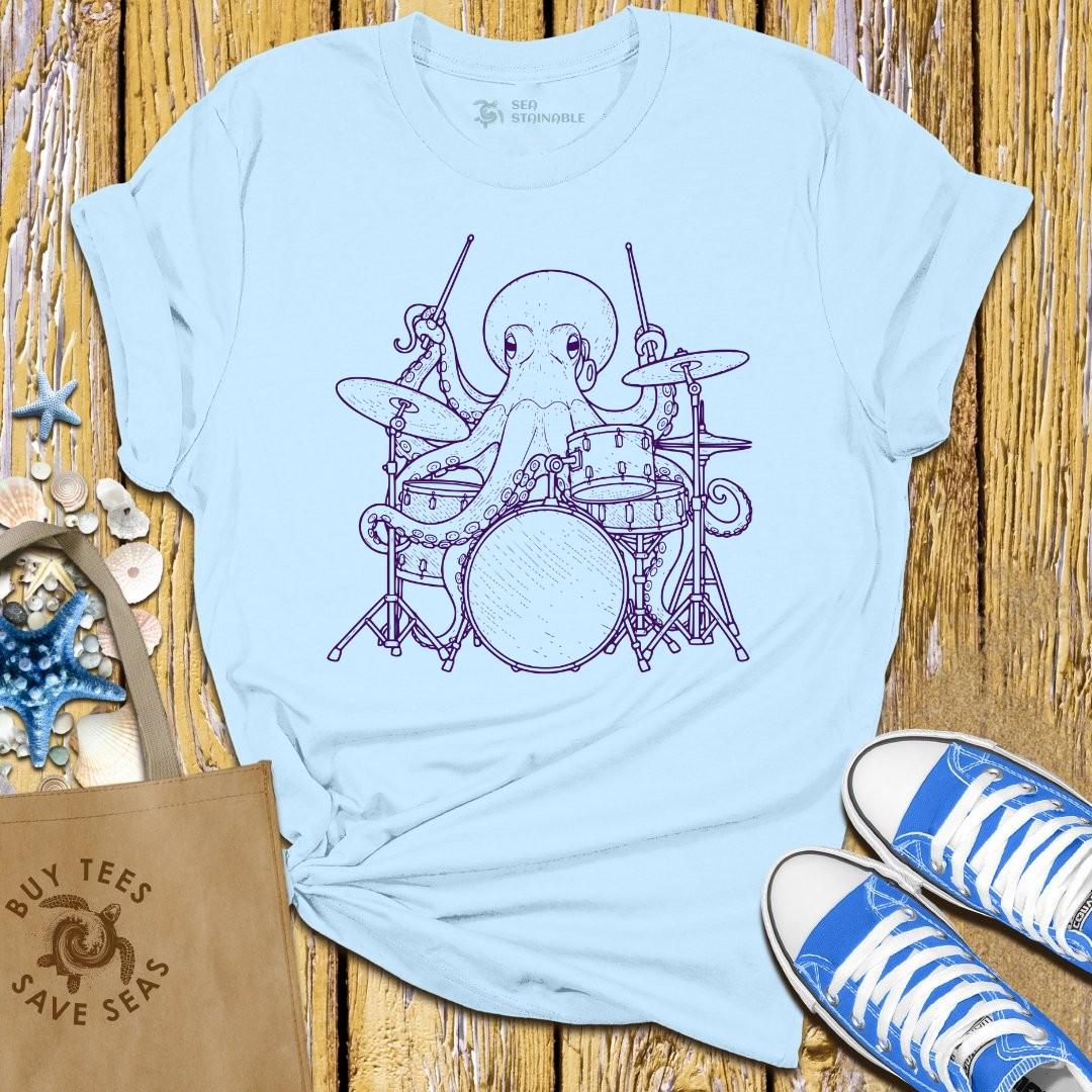 Stylish Light Blue T Shirt