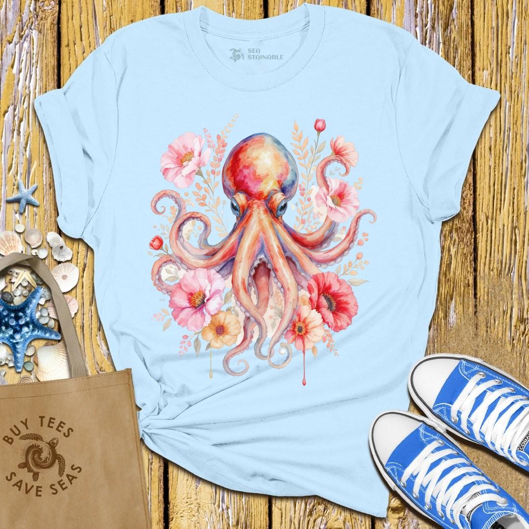 Stylish Light Blue T Shirt