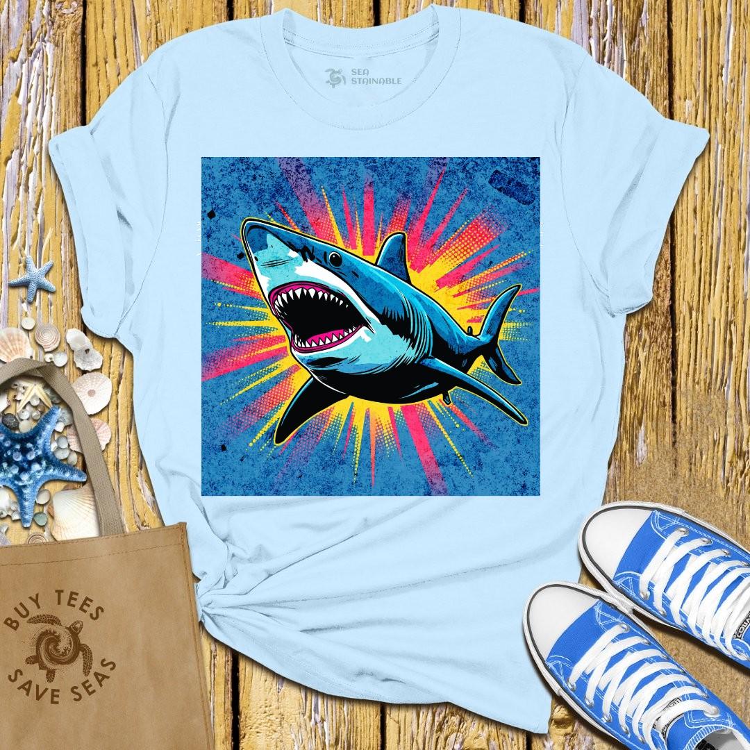 Stylish Light Blue T Shirt