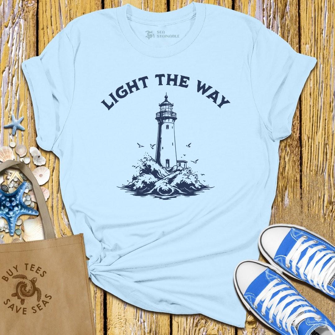 Stylish Light Blue T Shirt