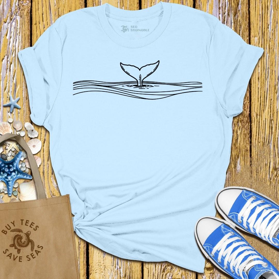 Stylish Light Blue T Shirt