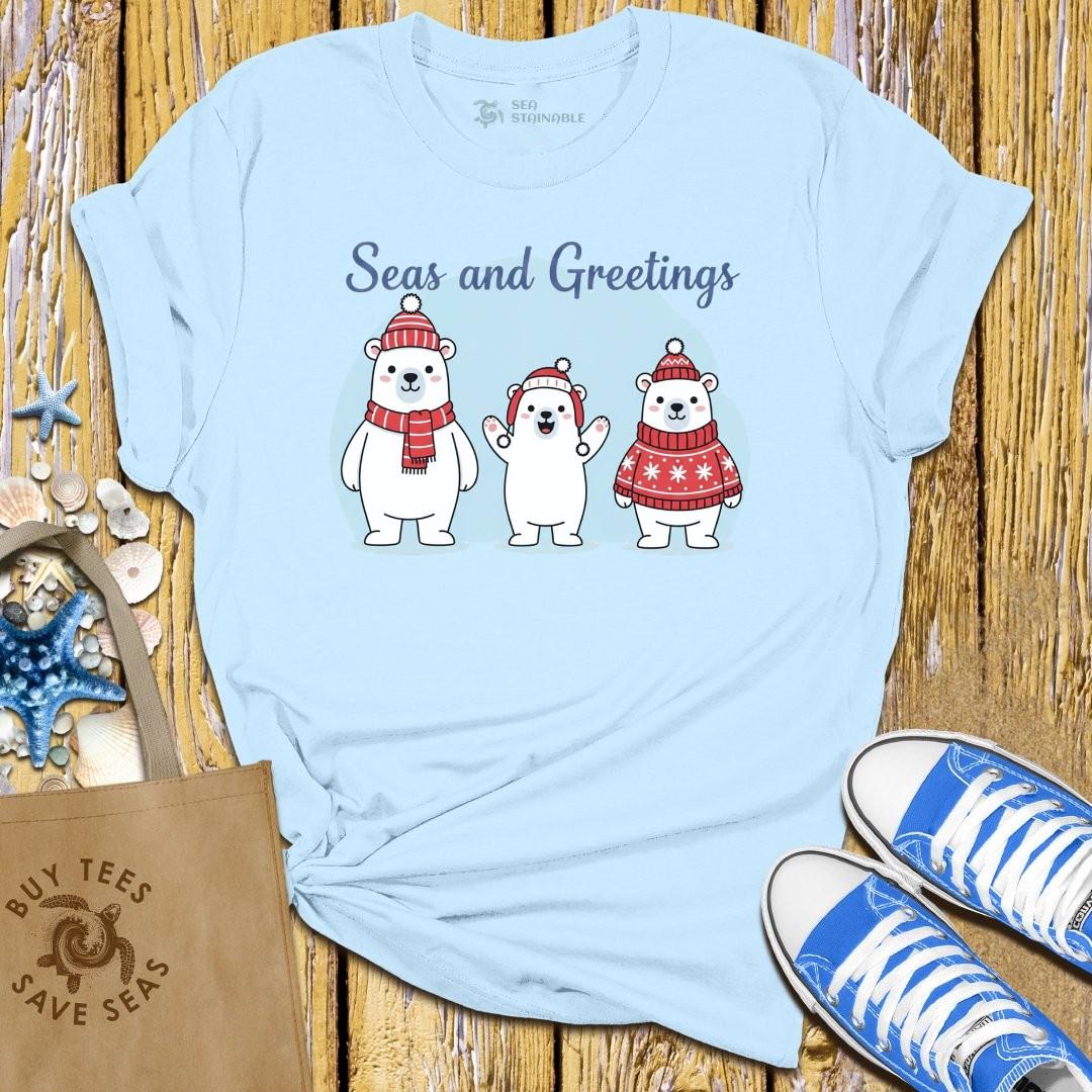 Stylish Light Blue T Shirt