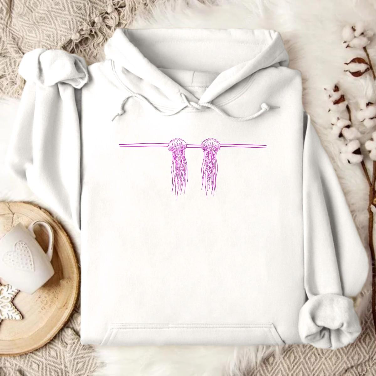 Stylish White Hoodie