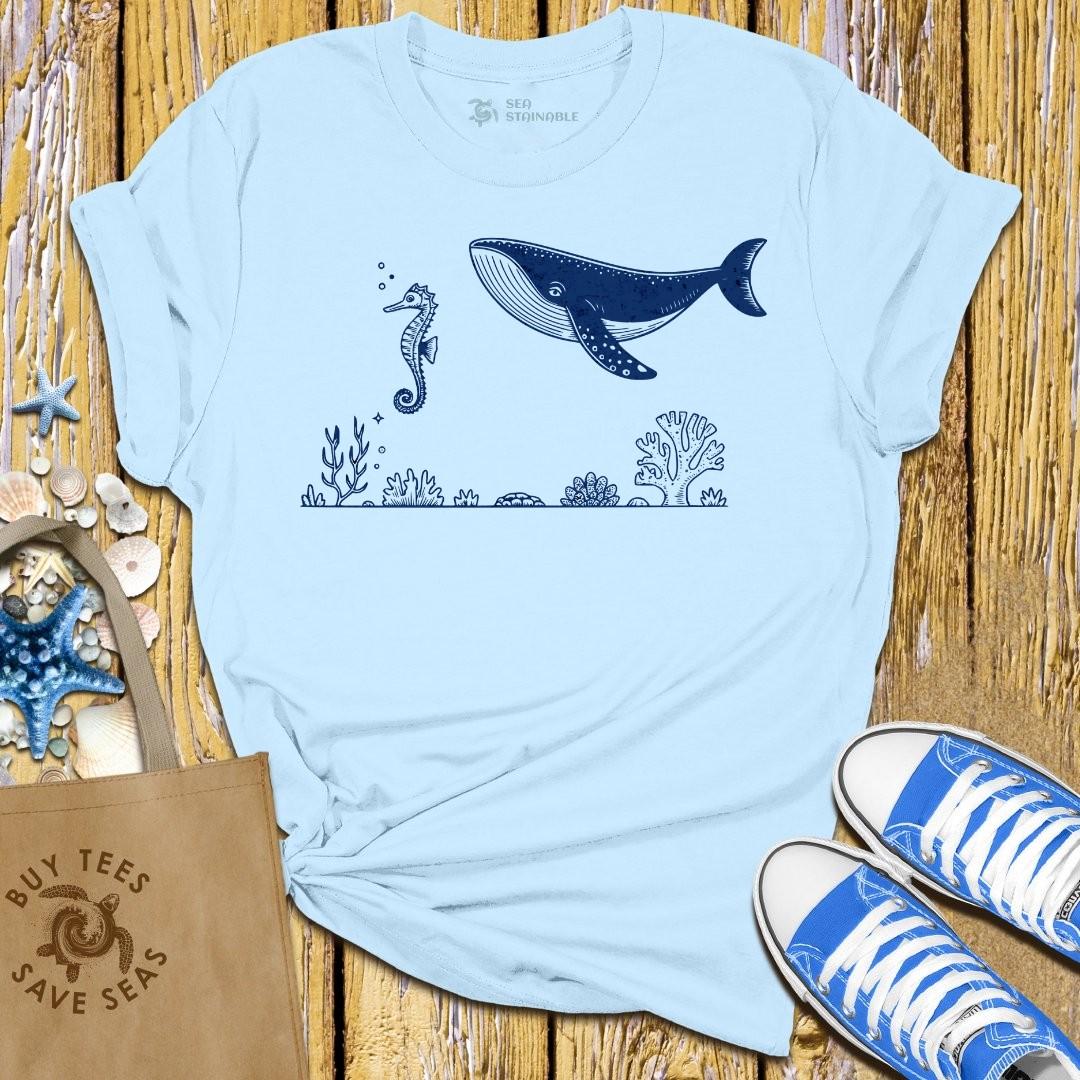 Stylish Light Blue T Shirt