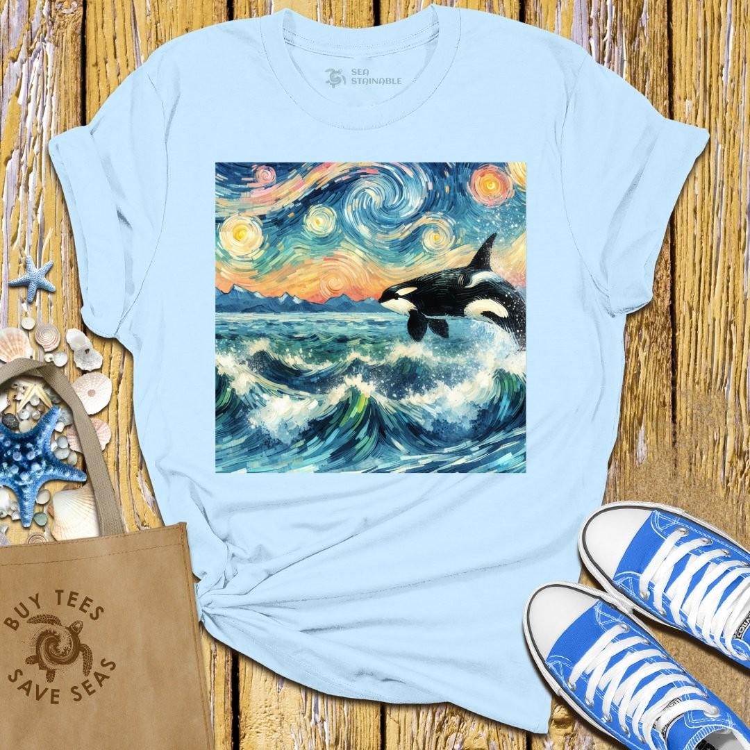 Stylish Light Blue T Shirt