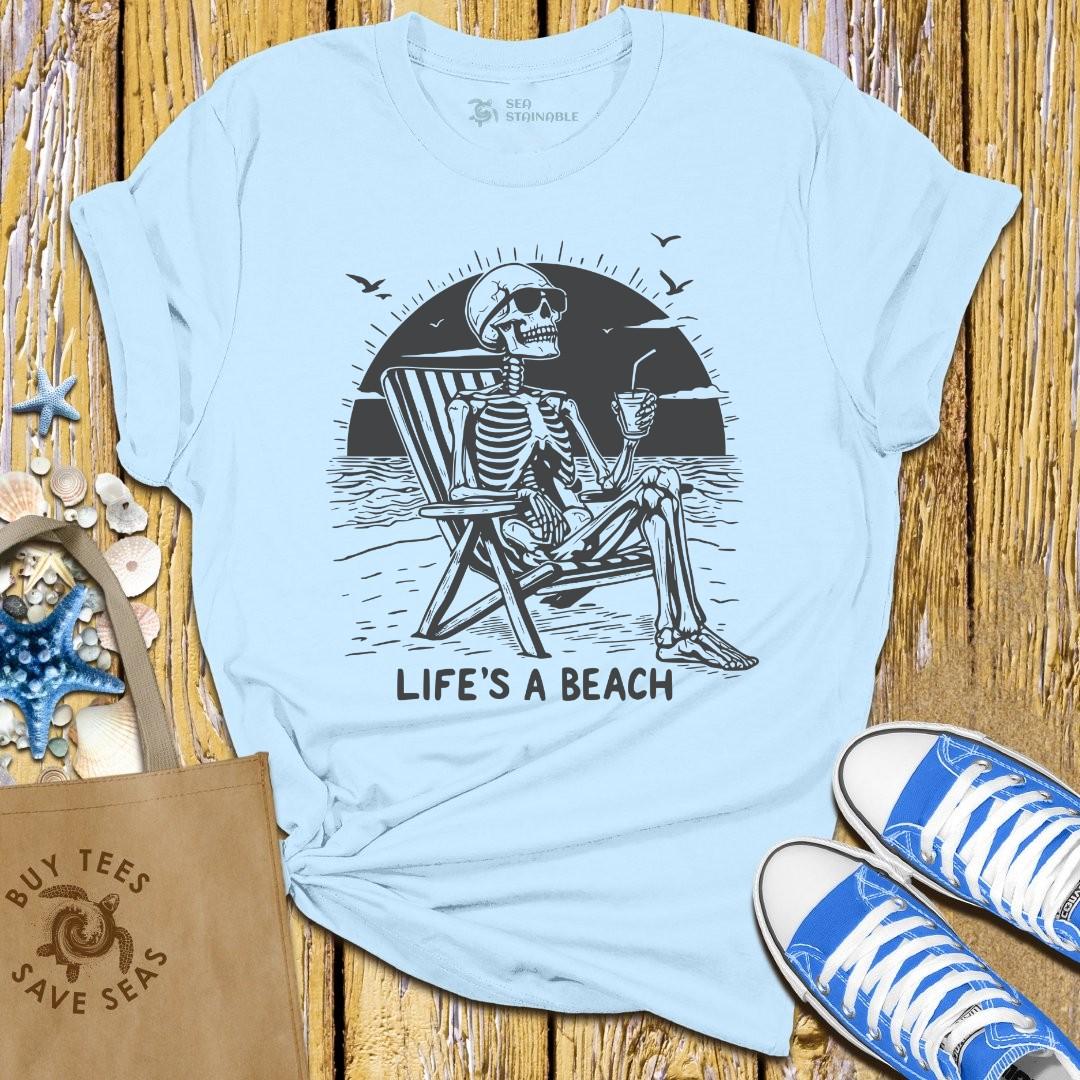 Stylish Light Blue T Shirt